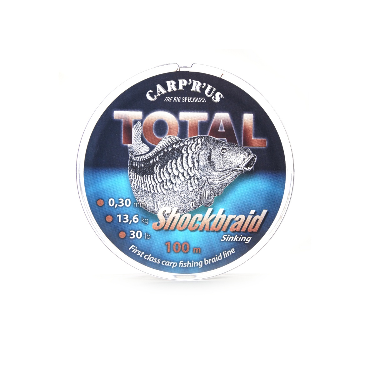 Carprus Total Shock Braidśrednica 0.30mm - MPN: CRU300206 - EAN: 8592400863146
