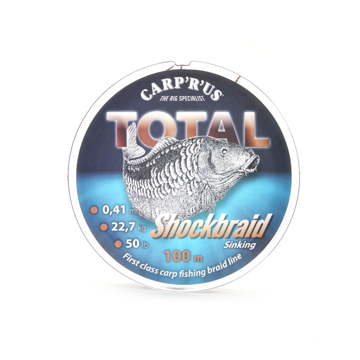 Carprus Total Shock Braidśrednica 0.41mm - MPN: CRU300207 - EAN: 8592400863153