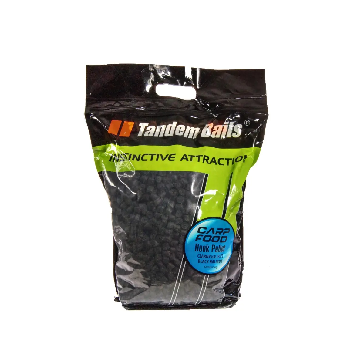 TandemBaits Carp Food Hook Pellet - Halibut Negrumărimea 12mm /5kg - MPN: 17702 - EAN: 5907666691199