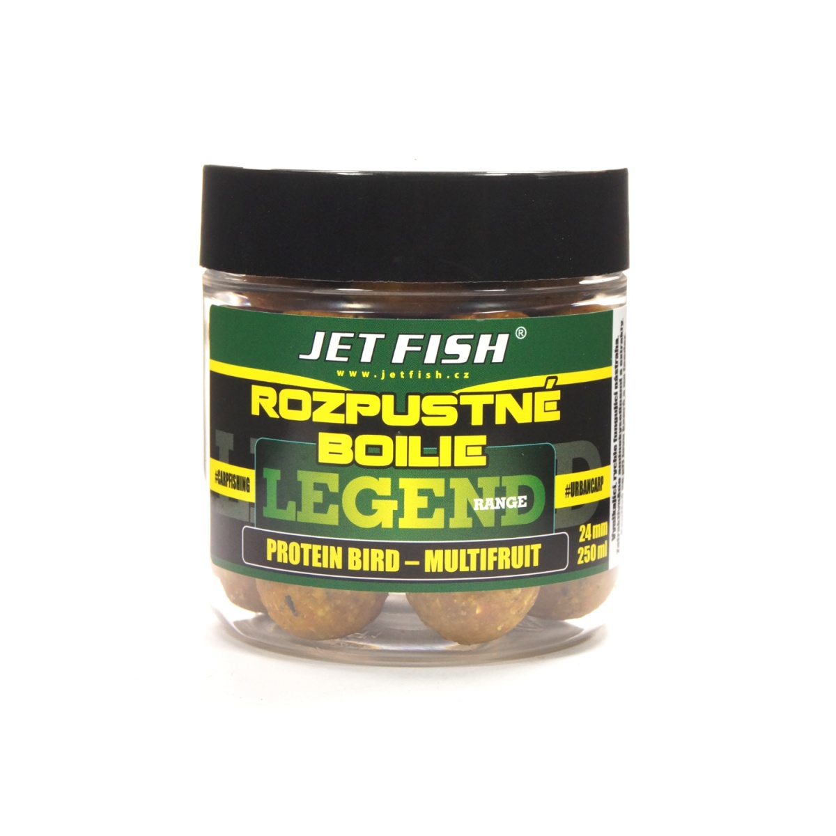 Jetfish Legend Soluble Boilies Protein Bird - MultiFruittaille 24mm - MPN: 000121 - EAN: 00001212