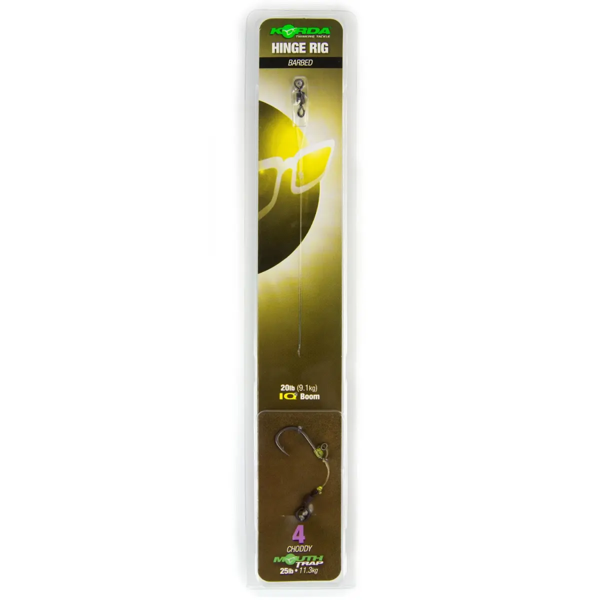Korda Hinge Rig Choddy Mouth Trapmărimea 4 - MPN: KCR088 - EAN: 5060323808825