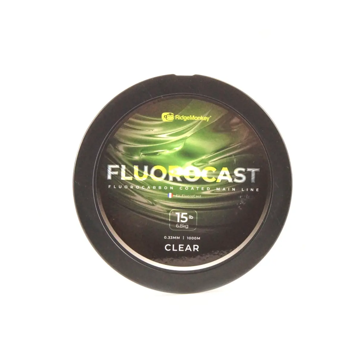 RidgeMonkey FluoroCast Fluoro Coated Mainlinediametro 0.33mm (15lb/6.8kg) - 1000m - MPN: RMT311 - EAN: 5056210620861