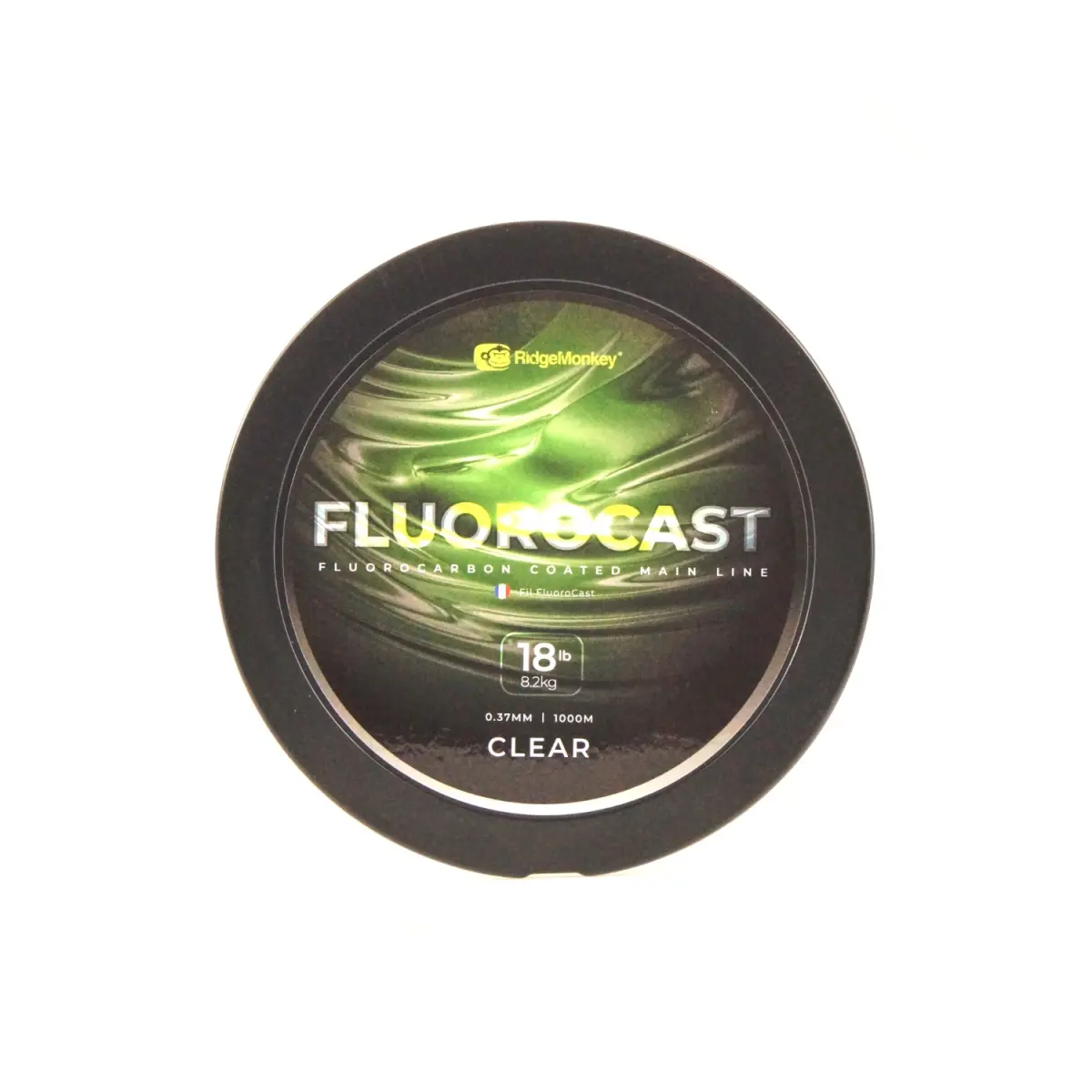 RidgeMonkey FluoroCast Fluoro Coated Mainlinediametro 0.37mm (18lb/8.2kg) - 1000m - MPN: RMT312 - EAN: 5056210620885