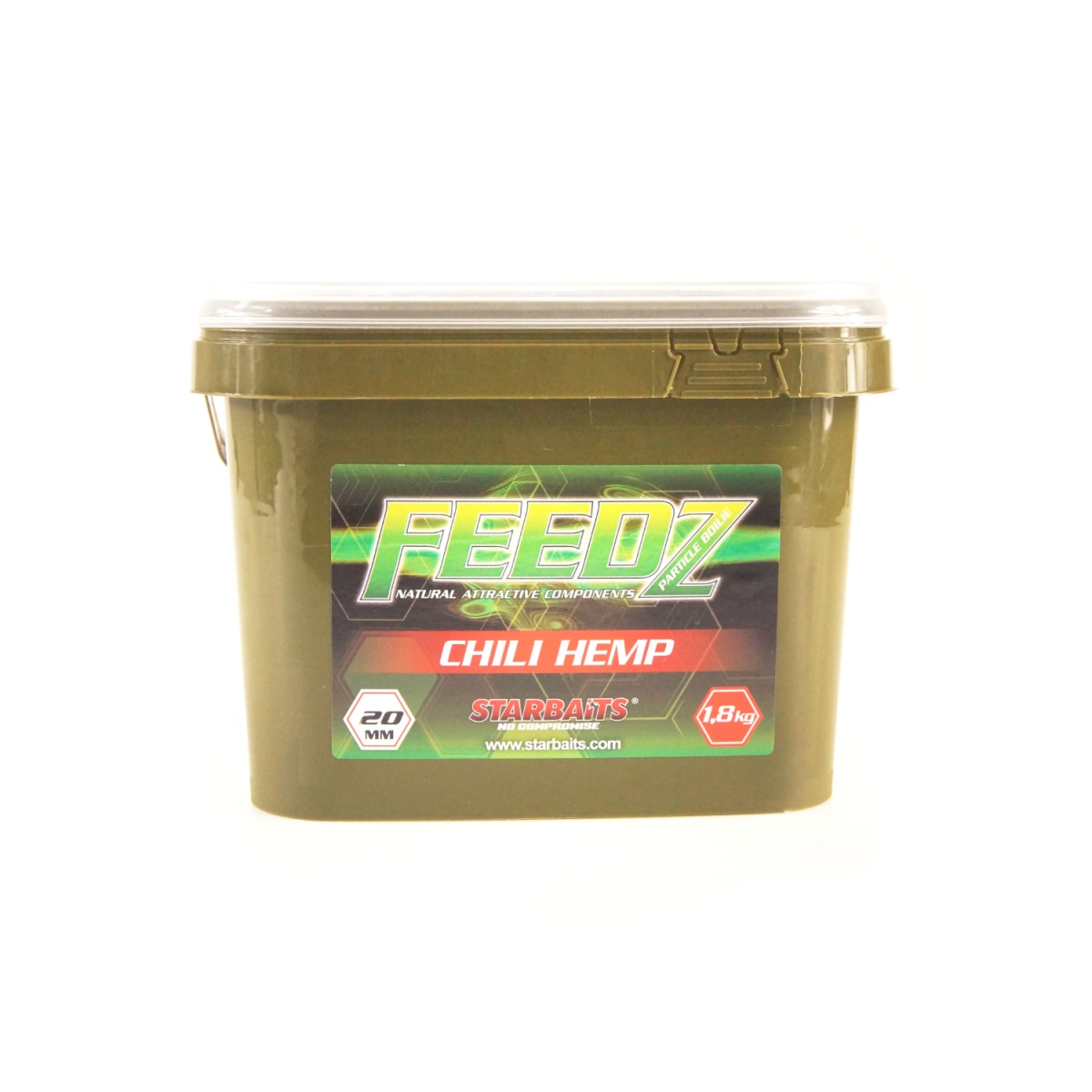 Starbaits FEEDZ Boilies - Chilli Hemp rozmiar 20mm / 1.8kg - MPN: 79406 - EAN: 3297830794064