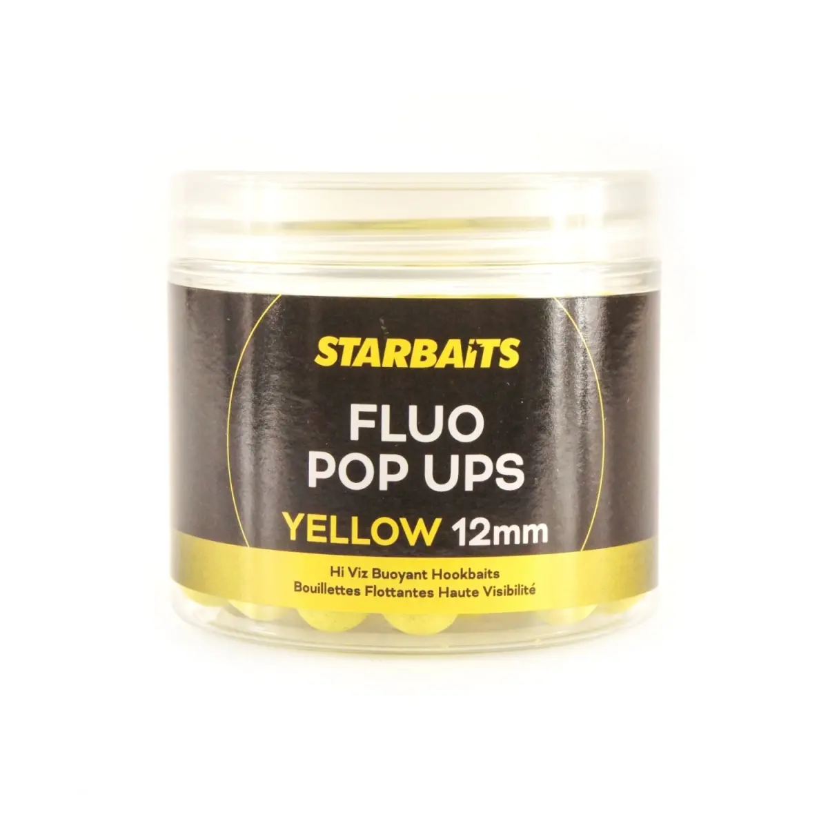 Starbaits Fluo Pop-Up Yellow mărimea 12mm - MPN: 16173 - EAN: 3297830161736