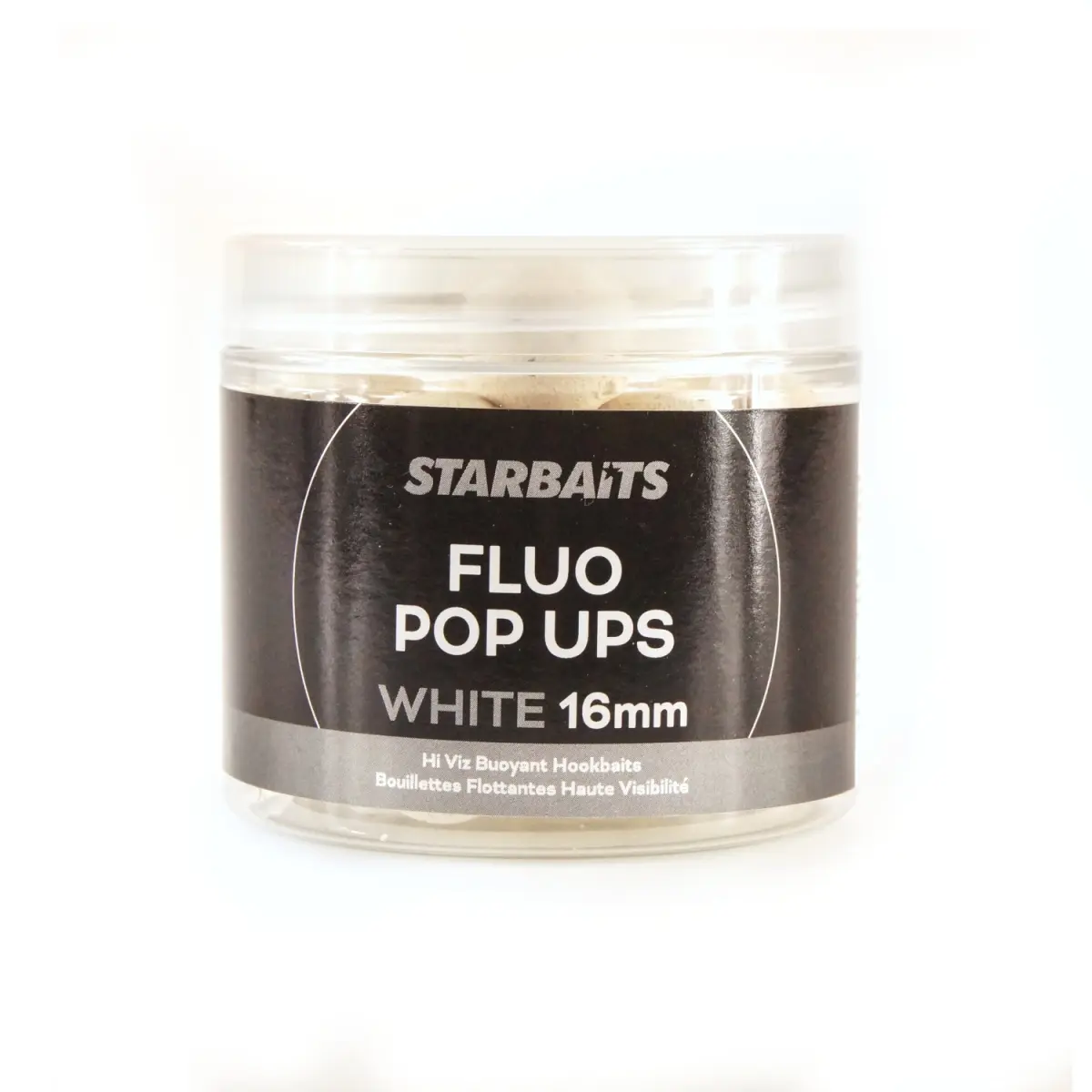 Starbaits Fluo Pop-Up White mărimea 16mm - MPN: 16178 - EAN: 3297830161781