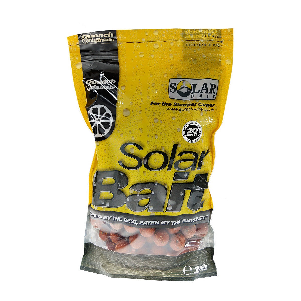 SOLAR Shelf Life Boilies Quenchrozmiar 20 mm / 1 kg - MPN: SQ81 - EAN: 5055681503437