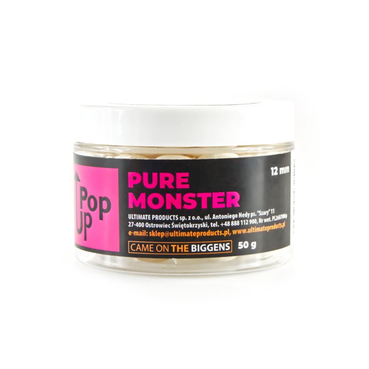 UltimateProducts Pop-Ups - Pure Monster rozmiar 12 mm - EAN: 5903855432529