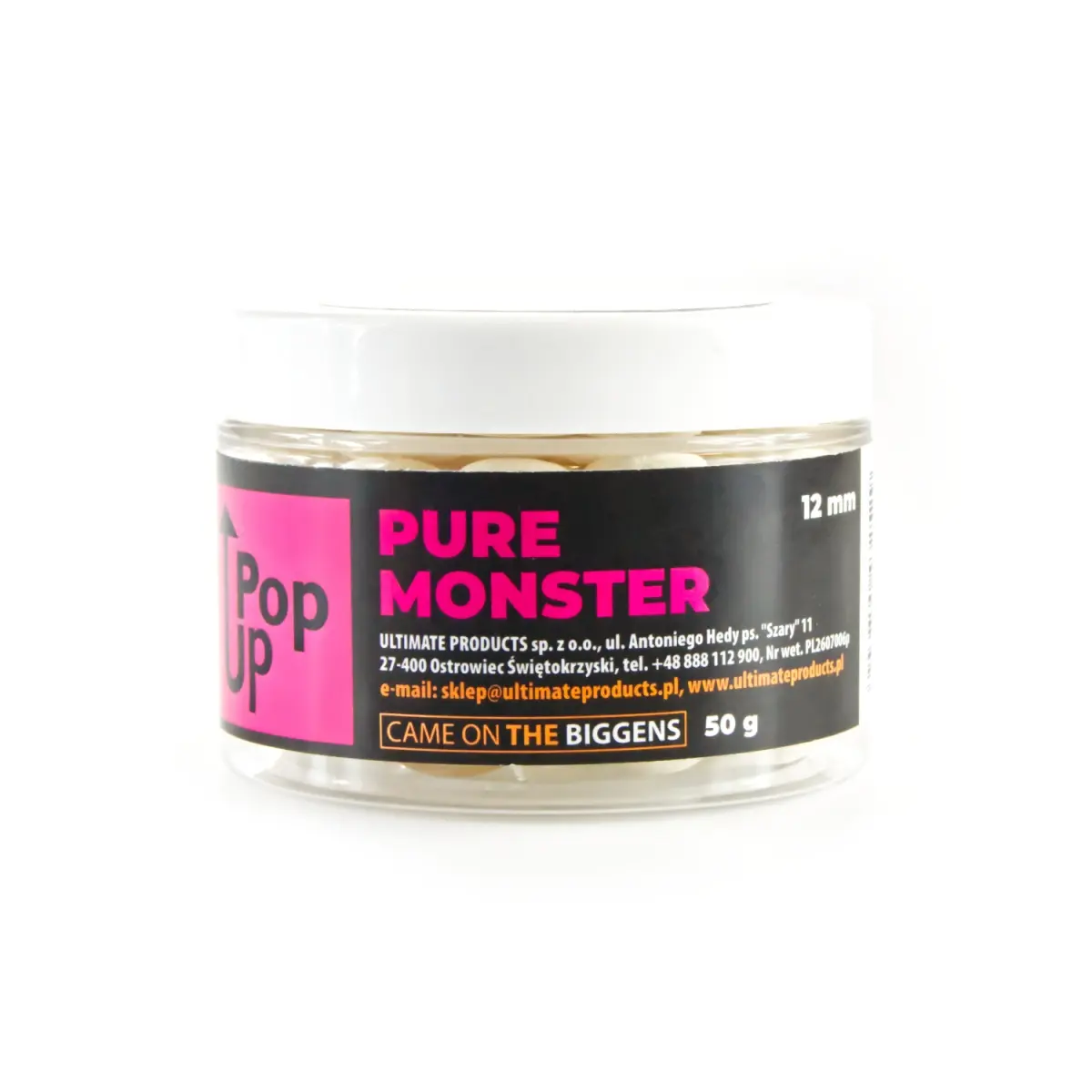 UltimateProducts Pop-Ups - Pure Monster розмір 12 мм - EAN: 5903855432529