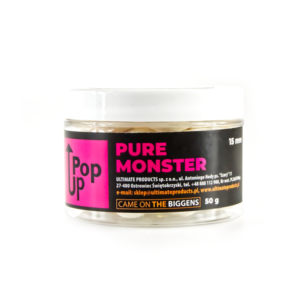 UltimateProducts Pop-Ups - Pure Monster rozmiar 15 mm - EAN: 5903855432536