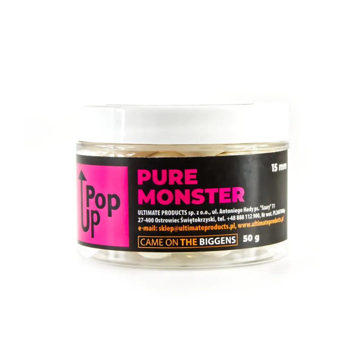 UltimateProducts Pop-Ups - Pure Monster розмір 15 мм - EAN: 5903855432536