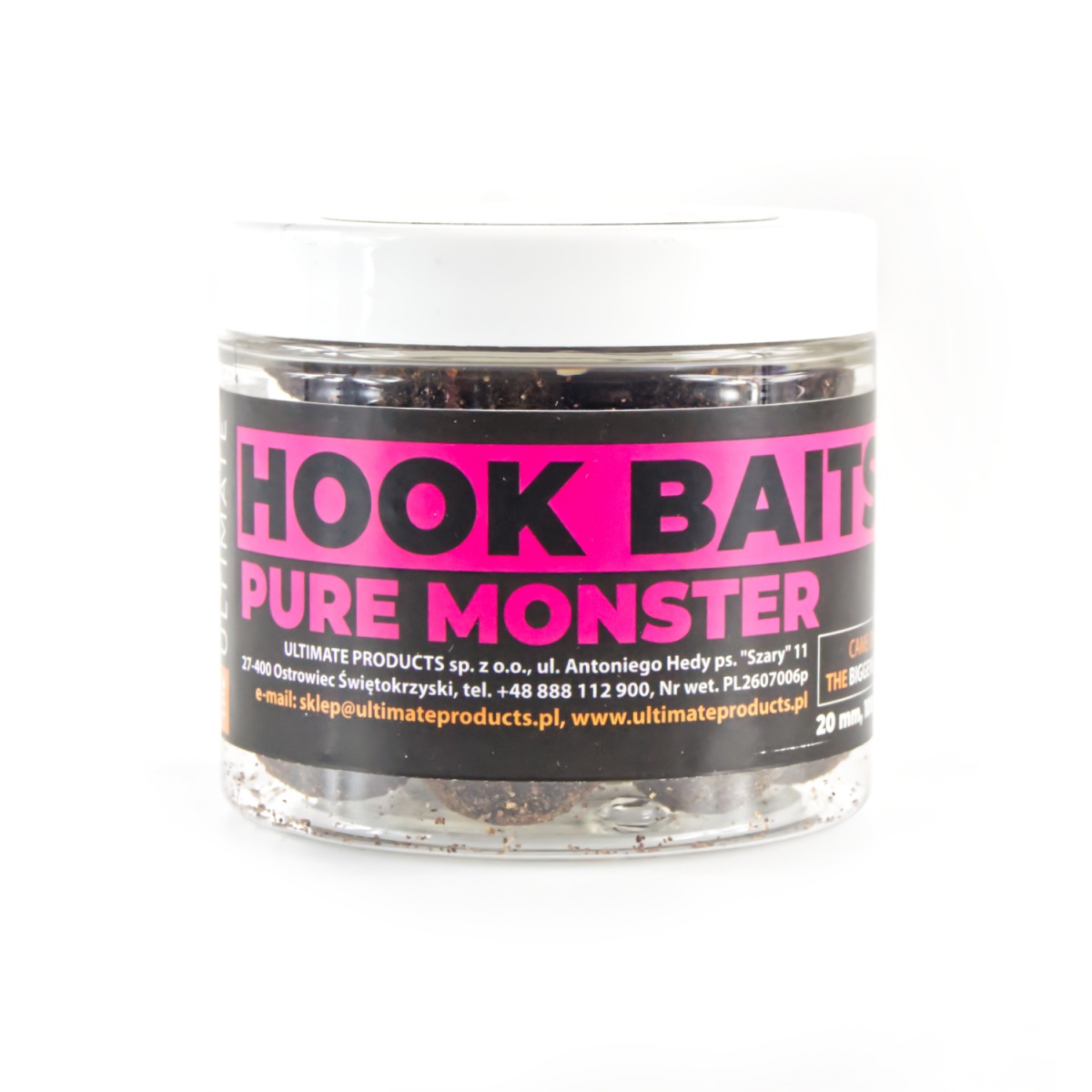 UltimateProducts Hookbaits - Pure Monsterrozmiar 20 mm - EAN: 5903855432543
