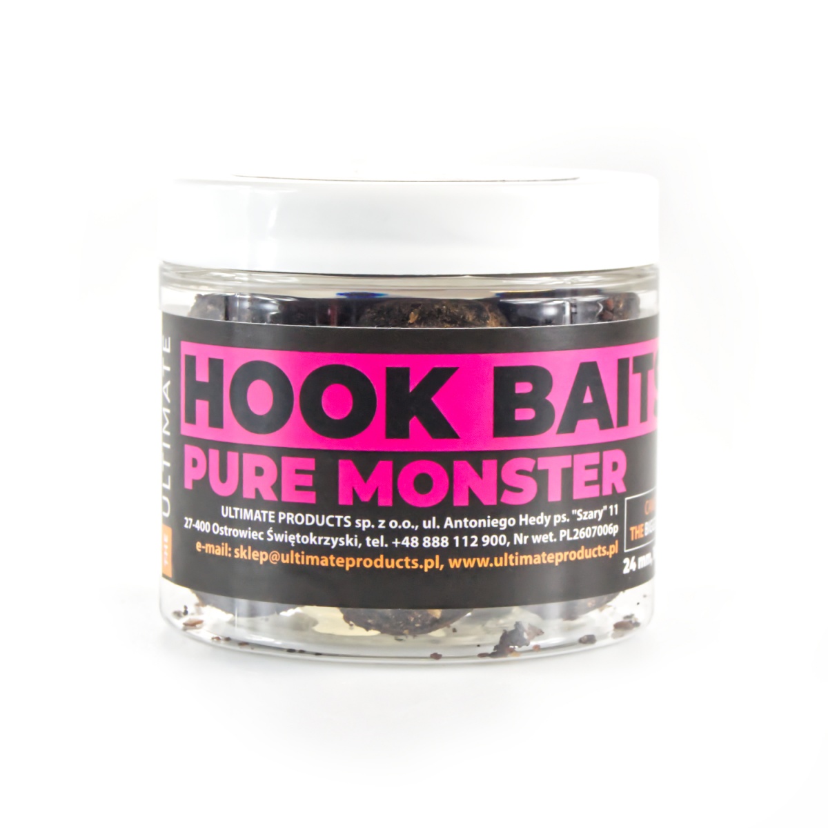 UltimateProducts Hookbaits - Pure Monsterrozmiar 24 mm - EAN: 5903855432550