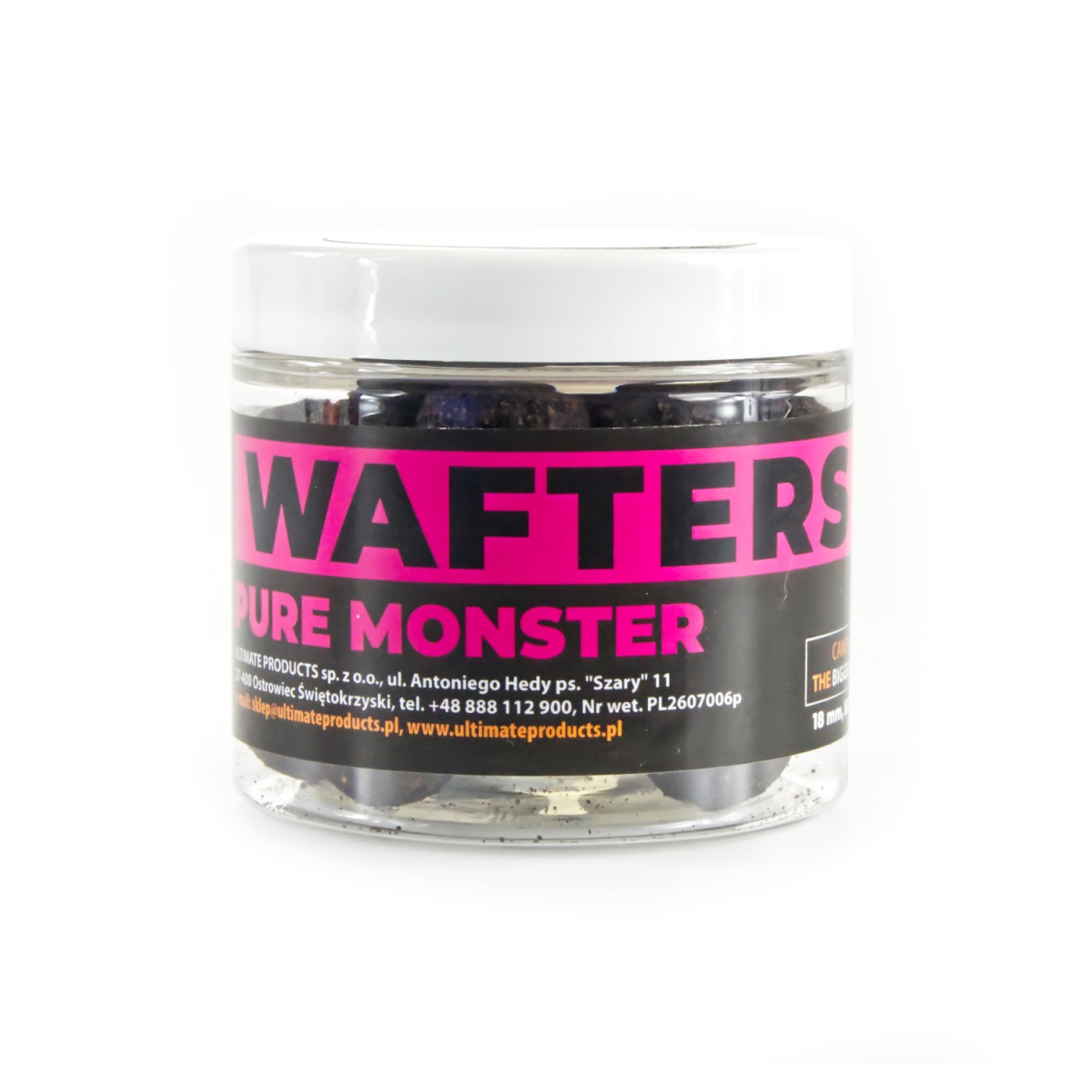 UltimateProducts Wafters - Pure Monsterrodzaj wafters 18mm - EAN: 5903855432567