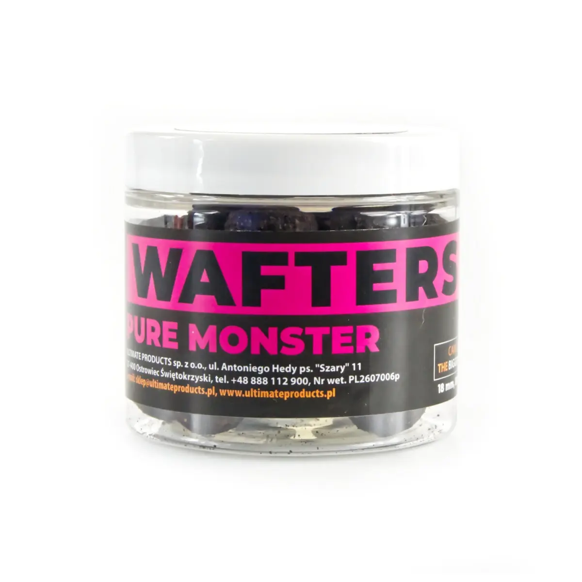 UltimateProducts Wafters - Pure Monstertip wafters 18mm - EAN: 5903855432567