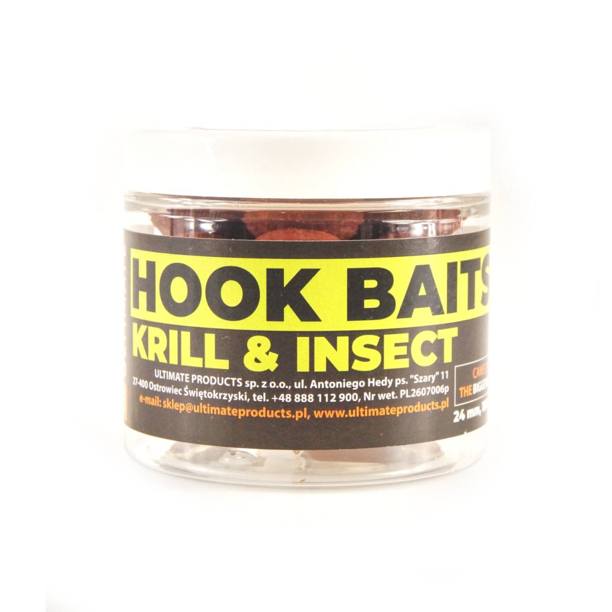 UltimateProducts Hookbaits - Krill Insectsrozmiar 20 mm - EAN: 5903855432802