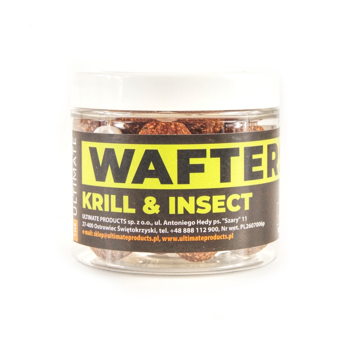 UltimateProducts Wafters - Krill Insectsrodzaj wafters 18mm - EAN: 5903855432826