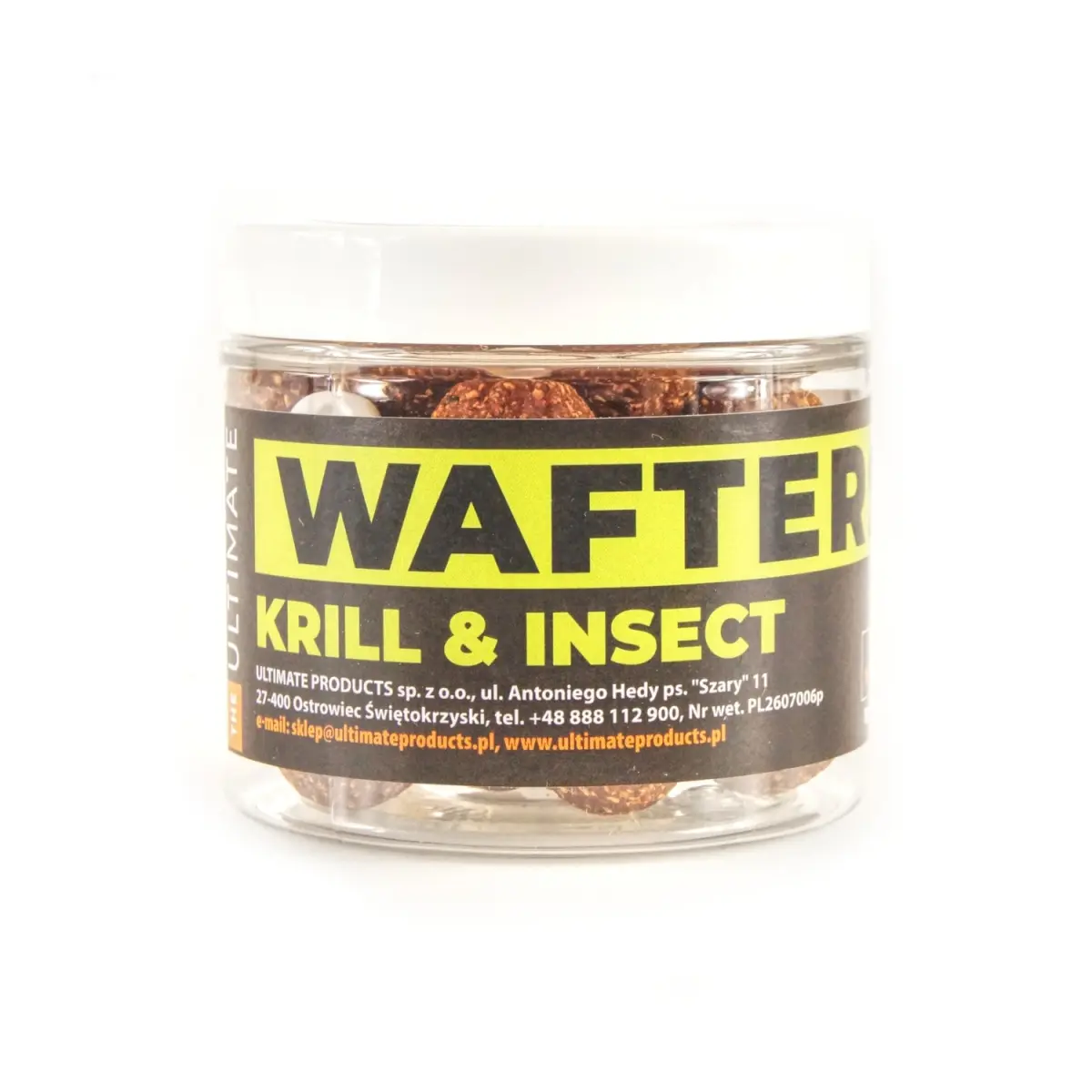 UltimateProducts Wafters - Krill Insectstip wafters 18mm - EAN: 5903855432826