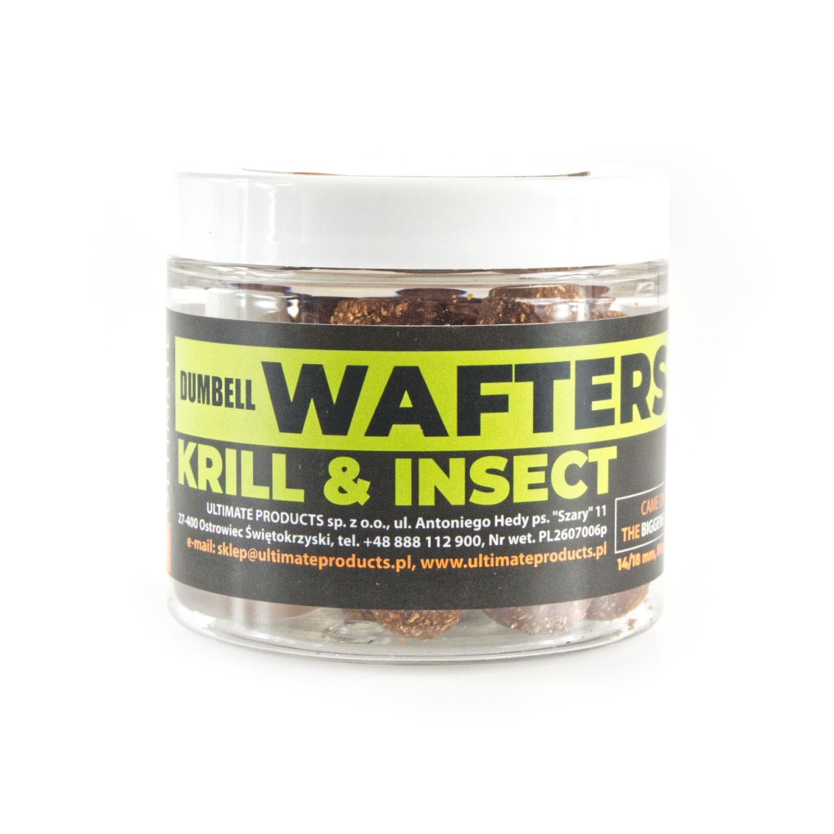 UltimateProducts Wafters - Krill Insectsrodzaj wafters 20mm - EAN: 5903855433311
