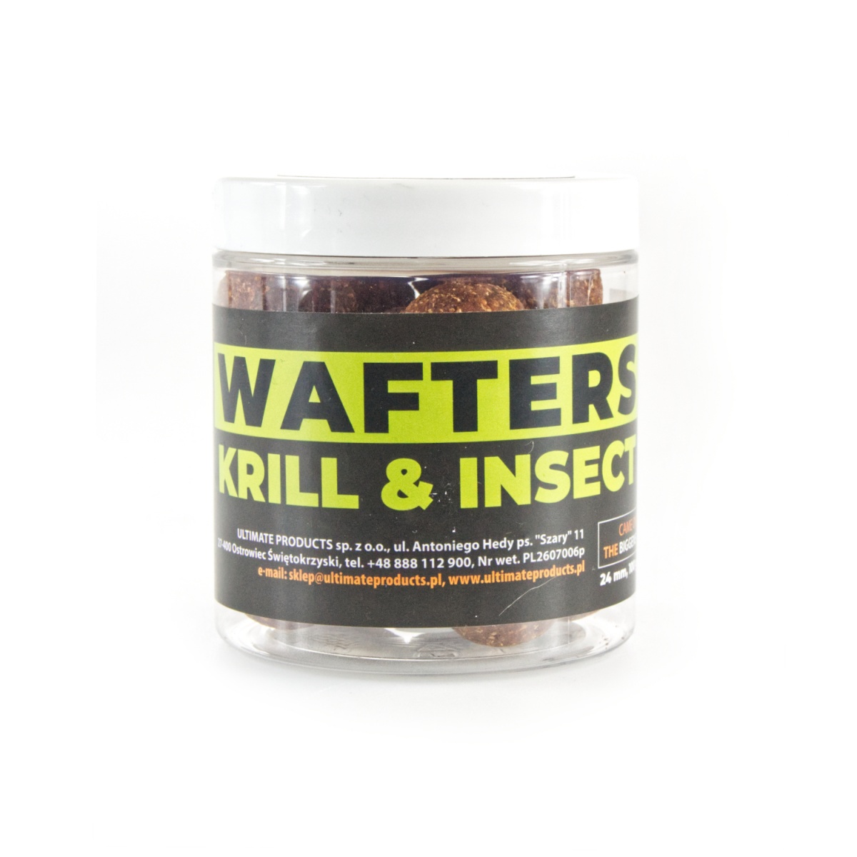 UltimateProducts Wafters - Krill Insectsrodzaj wafters 24mm - EAN: 5903855432949