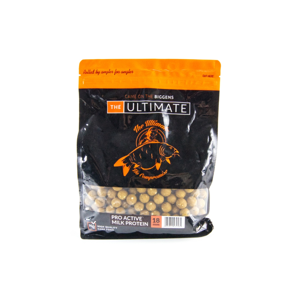 UltimateProducts Top Range Boilies - Pro Active Milk Proteinrozmiar 18 mm / 1 kg - EAN: 5903855432598
