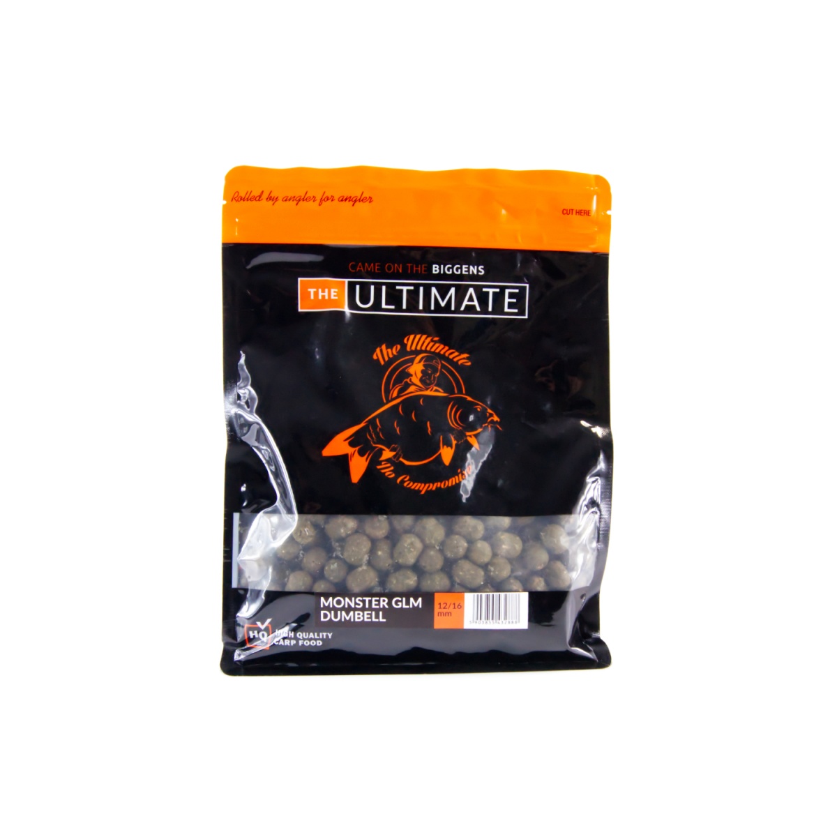 UltimateProducts Top Range Boilies - Monster GLMrozmiar dumbell 12/16 mm / 1 kg - EAN: 5903855432888