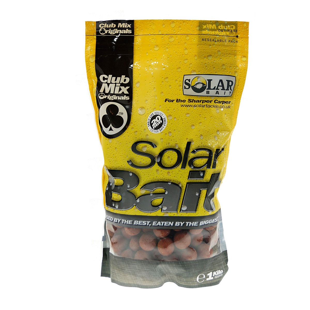 SOLAR Shelf Life Boilies Clubmix - Kulki Proteinowe 20 mm / 1 kg rozmiar / opakowanie