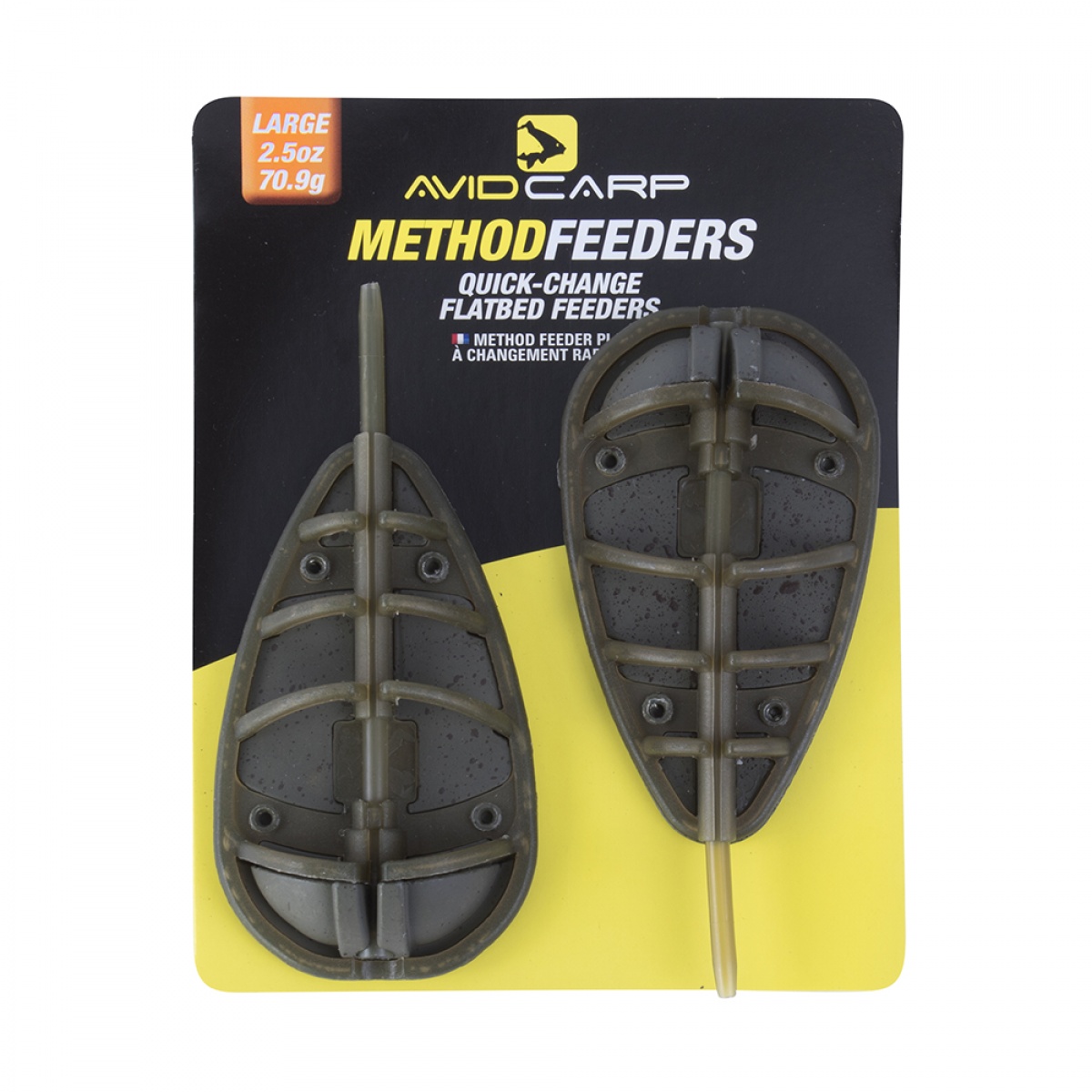 Avid Carp Method Feedersgreutate 2.5oz /70g - MPN: AVMF/2.5 - EAN: 5055977404134
