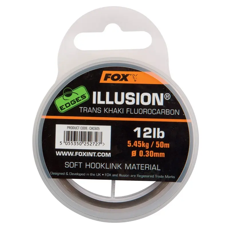 Fox Edges Illusion SoftTyp 0,30mm / 12 lb - MPN: CAC605 - EAN: 5055350252727