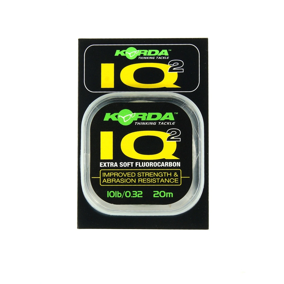 Korda IQ2 Extra Soft Fluorocarbonmodelis 10 lb (4,5 kg) - MPN: KIQS10 - EAN: 5060062111286