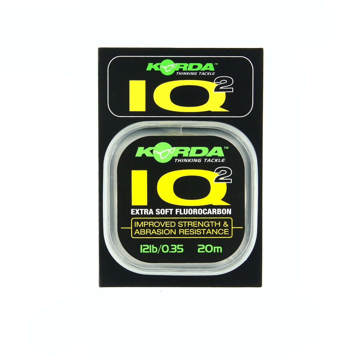 Korda IQ2 Extra Soft Fluorocarbonmodel 12 lb (5,4 kg) - MPN: KIQS12 - EAN: 5060062111293