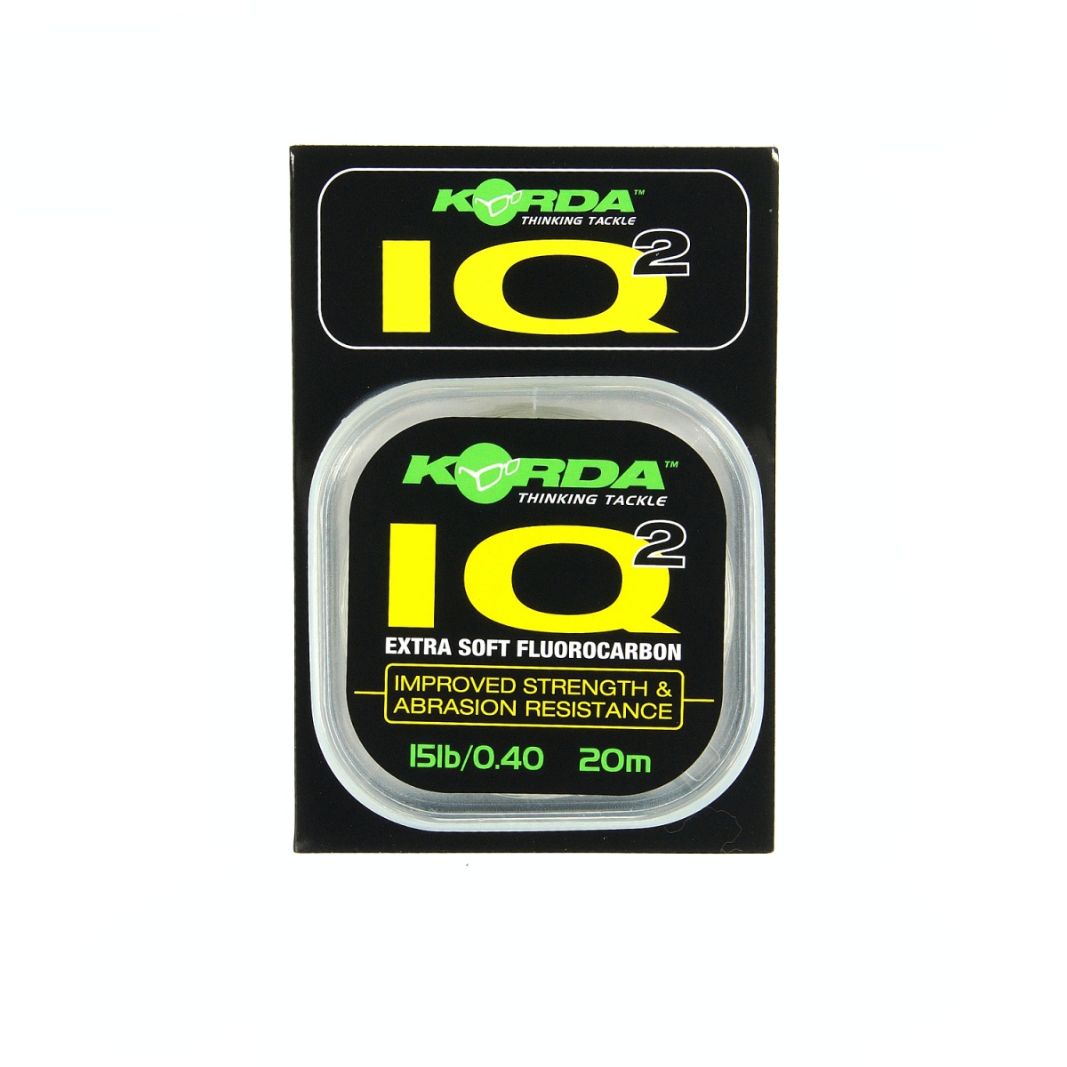 Korda IQ2 Extra Soft Fluorocarbonmodel 15 lb (6,8 kg) - MPN: KIQS15 - EAN: 5060062111309