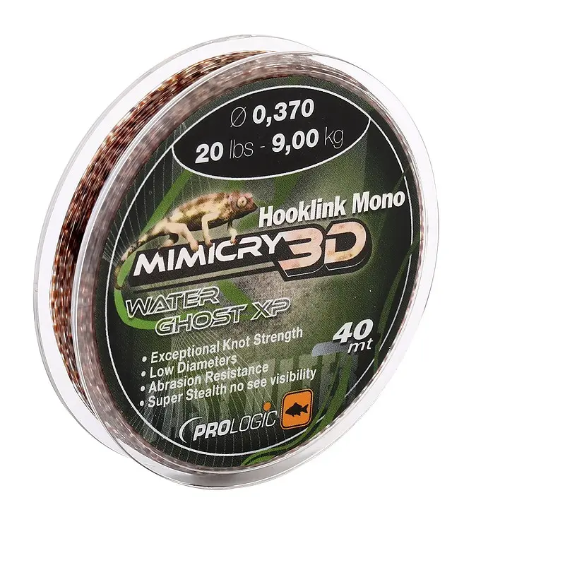 Prologic Hooklink Mono Mirage XPtipo 20lb / 40m - MPN: 48463 - EAN: 5706301484635