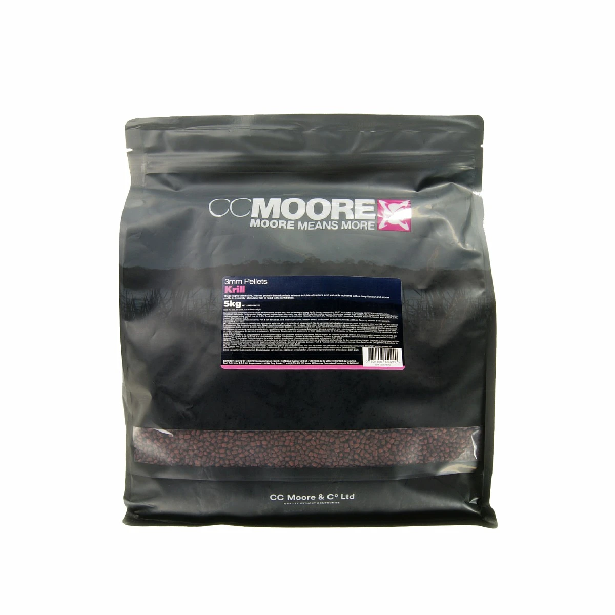 NEW CcMoore Pellets - Krillopakowanie 3mm / 5kg - MPN: 90756 - EAN: 634158550249