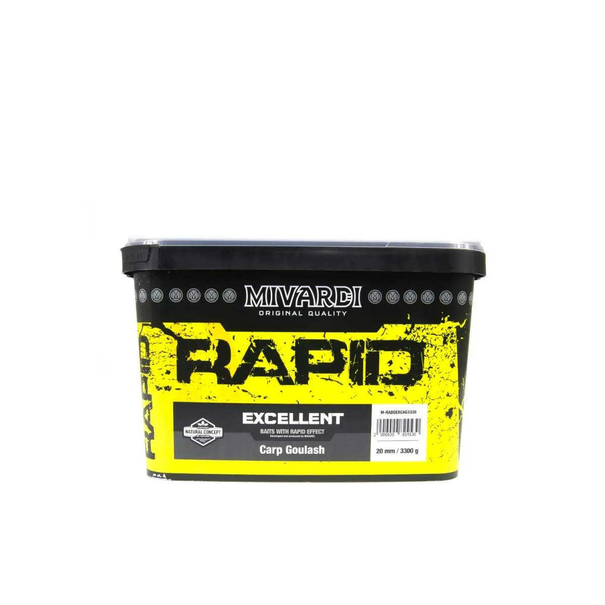Mivardi Rapid Boilies Excellent Carp Goulashmărimea 20mm / 3,3kg - MPN: M-RABOEXCAG3320 - EAN: 8595712418042