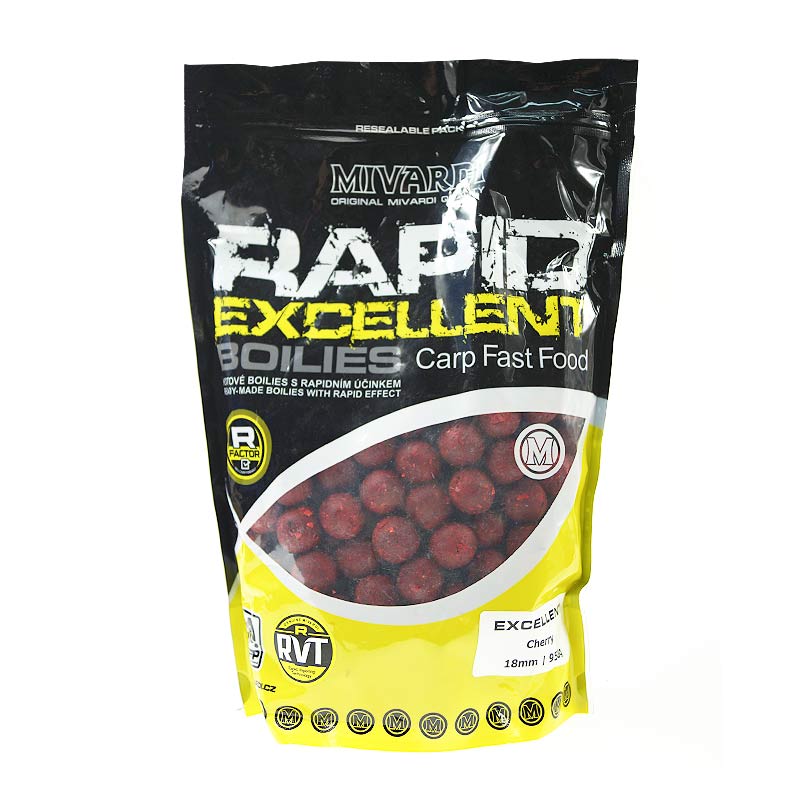 Mivardi Rapid Boilies Excellent Cherrysize 18 mm - MPN: M-RABOEXCHE0918 - EAN: 2000020811226