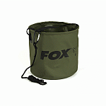 Fox Collapsable Water Bucket inc Rope Didelis / 10 L Fox Collapsable Water Bucket inc Rope Didelis / 10 L
