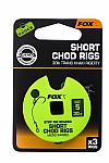 Fox Stiff Chod Rigs kabliukas Nr. 5 / 30 svarų / trumpas