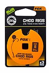 Fox Stiff Chod Rigs kabliukas nr 8 / 25lb / standartinis