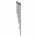 Cygnet Slimline Storm Pole 36-70 palců Cygnet Slimline Storm Pole 36-70 palců