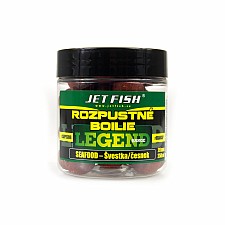 Jetfish Legend Soluble Boilies Seafood - Plum / Garlic