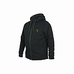 Fox Collection Sherpa Hoody Black Orange M Fox Collection Sherpa Hoody Black Orange M