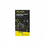 Avid Carp Armorok Wide Gape Barbed Hooks 8 Avid Carp Armorok Wide Gape Barbed Hooks 8