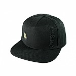 Carp Spirit Flat Peak Trilobe Logo Black Cap
