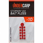 UnderCarp - Zarážky pro Bait Floss červený UnderCarp - Zarážky pro Bait Floss červený