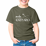Rockworld Mała Karpiarka - Vaikiška chaki spalvos marškinėliai 118/128