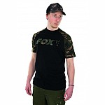 Fox Black/Camo Raglan T-Shirt XL Fox Black/Camo Raglan T-Shirt XL