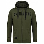 NAVITAS CORE Green Zip Hoody 