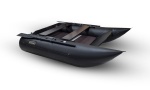 NawiPoland CAT 220 Inflatable Boat  - katamaran czarny/podłoga pełna + usztywnienia ALU