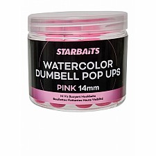 Starbaits Watercolor Dumbell Pop-Up Pink Floating Pop-up Boilies » Starbaits » Starbaits Watercolor Dumbell Pop-Up Pink » Rockworld Shop for carp anglers, Fishing Shop - Boilies